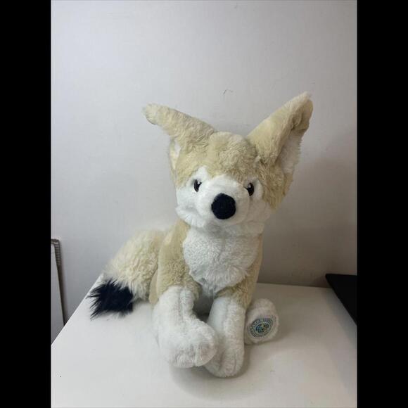 Fao Schwarz Plush Save The Earth Stuffed African Fennec Fox 13” - Picture 2 of 8